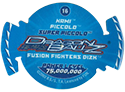 Dragonball Z Dizk > Series 3 16-Super-Piccolo-(back).