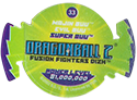 Dragonball Z Dizk > Series 3 33-Super-Buu-(back).