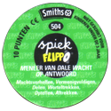 Flippos > 491-515 Spiek Flippo 504-Meneer-van-Dale-Wacht-op-Antwoord-(back).