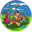 Hanna-Barbera > Flintstones 33-Fred-and-Barney-playing-golf-with-Dino-and-Hoppy-as-caddies.