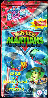 Boomer Bubble Gum > Butt Ugly Martians Packet Packet-front.