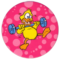 Collector Caps 023-Work-out-duck.