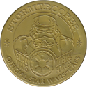 Official Star Wars Caps Slammers Stormtrooper-(Gold).
