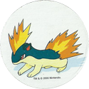 Pokémon (Pokeball back Large sized 2) 156-Quilava.