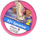Pokémon Master Trainer 021-Spearow.