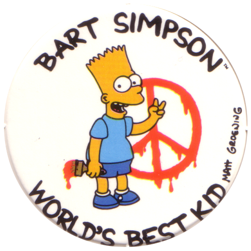 #10 Edna Krabappel Simpson *1994 The Simpsons Pog Skycap Milk Cap
