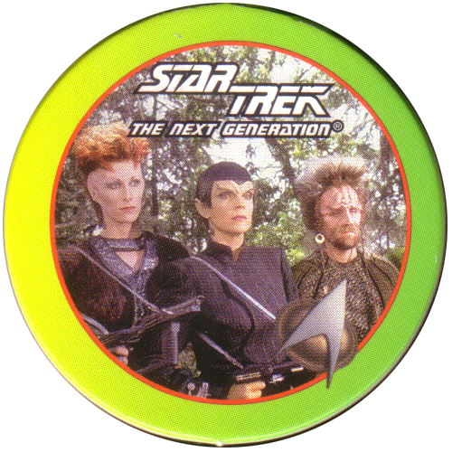 Star Trek TNG The Next Generation Pogs lot 58 Paramount Pictures 1994 Star Disc 
