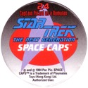 Star Trek Space Caps Back.