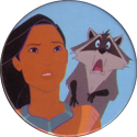 Panini Caps > Pocahontas 36-Scared-Pocahontas-&-Meeko.