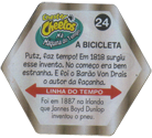 Tazos > Elma Chips > Chester Cheetos Na Máquina do Tempo 24-A-Bicicleta-(back).
