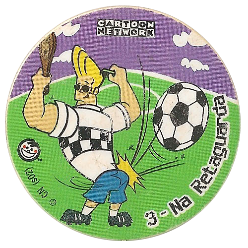 Tazos Cartoon Network Copa futebol (Kit com os 8)