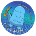 Tazos > Pokémon Tazo 3 168-#195-Quagsire.