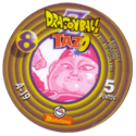 Tazos > Spain > Dragonball Z Series 1 08-A-19-(back).