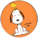 Unknown > Peanuts (numbered) 39-Woodstock-on-Snoopy's-head.