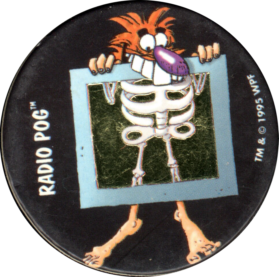 Pog N° 41 Avimage serie 2 Capitaine Caverne World Pog
