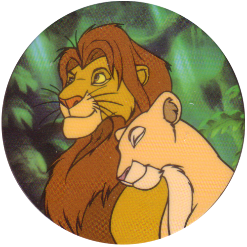 The Lion King Pogs Sammel 2 Packs 100% Authentic 1995 World POG Federation 