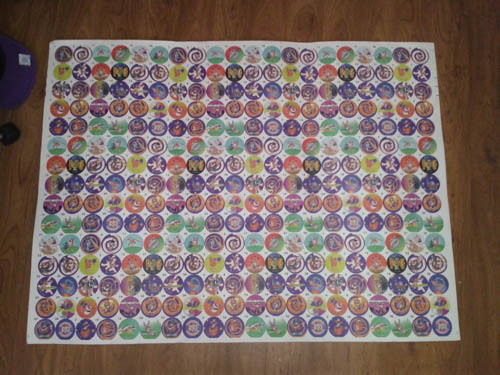 original print sheet for golden wonder pogs