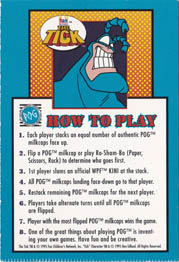 World POG Federation (WPF) > The Tick Packet, Checklist, Box checklist-how-to-play.